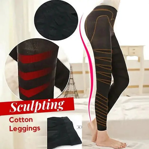 Load image into Gallery viewer, Sculpting Cotton Leggings
