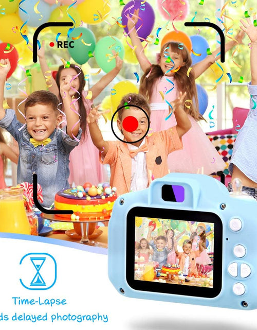 Load image into Gallery viewer, Kids Camera Digital Camera for 3-8 Year Old Girls,Toddler Toys Video Recorder 1080P 2 Inch,Children Camera Birthday Festival Gift for 3 4 5 6 7 8 Year Old Boys(32G SD Card Included)
